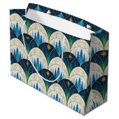 Hemelse Art Deco Bos Vakantie  Groot Cadeauzakje (Achterkant Gekanteld)