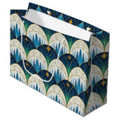 Hemelse Art Deco Bos Vakantie  Groot Cadeauzakje (Voorkant Gekanteld)