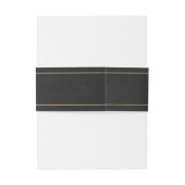 Hemelse art deco gouden maanfase uitnodigingen wikkel (Achterkant Voorbeeld)