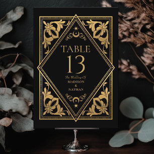 Hemelse Art Nouveau Tarot Gotische bruiloft Kaart
