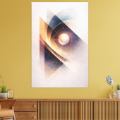 Hemelse As Canvas Afdruk (Insitu (Woonkamer))