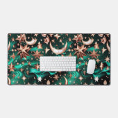 Hemelse Astrologie – Malachiet Groen Bureaumat (Keyboard & Muis)