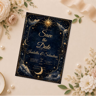 Hemelse Astrologie Trouwdag Save The Date
