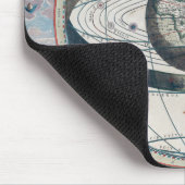 hemelse astrologische dierenriemkaart muismat (Hoek)