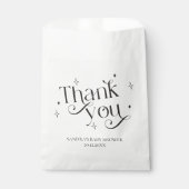 Hemelse Baby Shower Bedankt Bedankzakje (Voorkant)