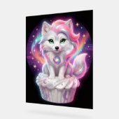 Hemelse babysittervosposter | Kosmisch Acryl Bord (Hoek)