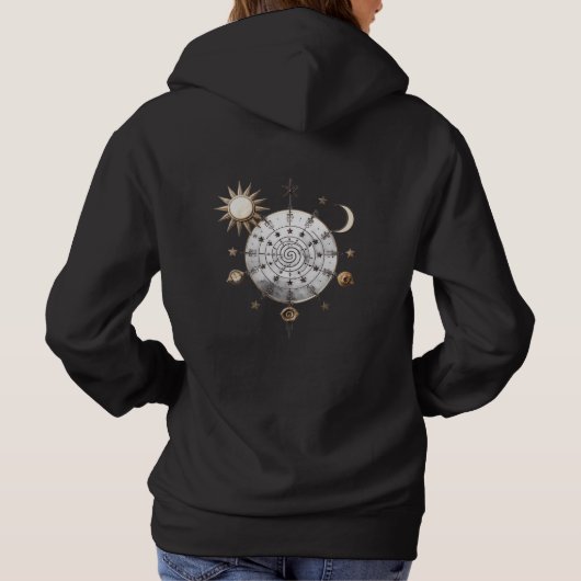 Hemelse Balans Mandala T-shirt (Achterkant)