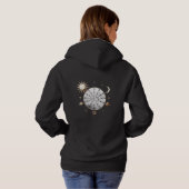 Hemelse Balans Mandala T-shirt (Achterkant volledig)