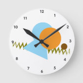 Hemelse Balans Wandklok (Voorkant)