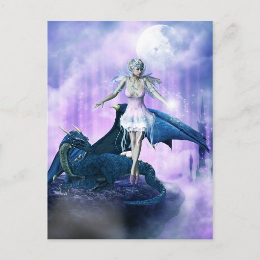 Hemelse bewaker briefkaart (Voorkant)