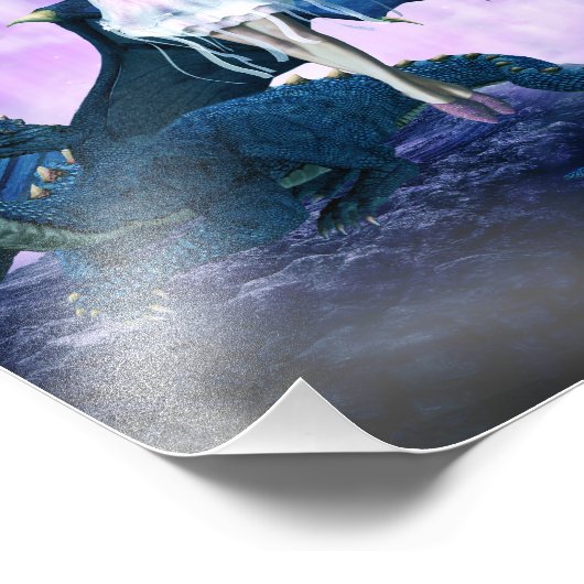 Hemelse bewaker foto afdruk (Hoek)