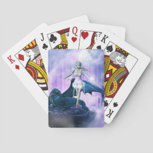 Hemelse bewaker pokerkaarten
