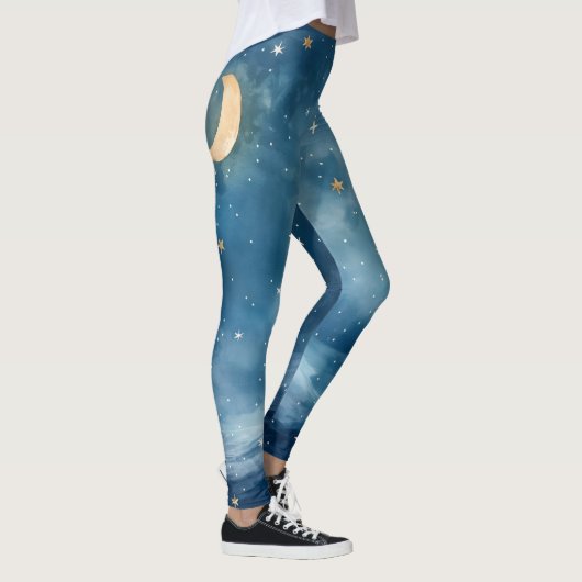 Hemelse blauwe droom leggings (Rechts)