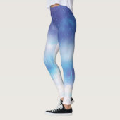 Hemelse Blauwe Nevel Leggings (Links)