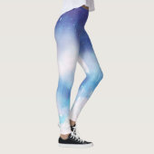 Hemelse Blauwe Nevel Leggings (Rechts)