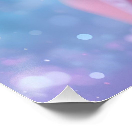 hemelse blik-muze perfect poster (Hoek)