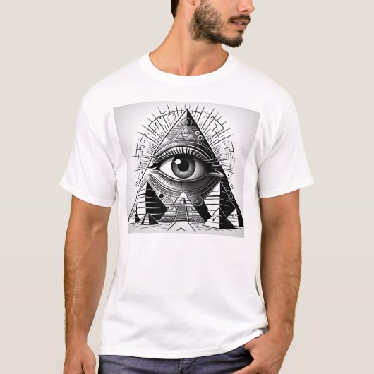 hemelse blik t-shirt (Voorkant)