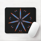 Hemelse Bloei 5 Mousepad Muismat (Met muis)