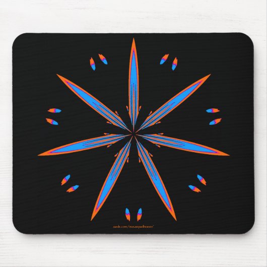 Hemelse Bloei 5 Mousepad Muismat (Voorkant)