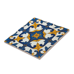 Hemelse Bloei Azulejo Tegeltje