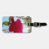 Hemelse Bloei: Een Roos tegen de Hemel Bagagelabel (Voorkant horizontaal)