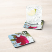 Hemelse Bloei: Een Roos tegen de Hemel Drankjes Onderzetter (Rechterzijde)