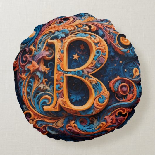 Hemelse bloei rond kussen (Achterkant)