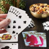 Hemelse Bloem: Een Roos Tegen De Hemel Pokerkaarten (Insitu)