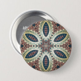 Hemelse Bloemblaadjes van Oneindigheid Ronde Button 7,6 Cm