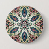 Hemelse Bloemblaadjes van Oneindigheid Ronde Button 7,6 Cm (Voorkant)