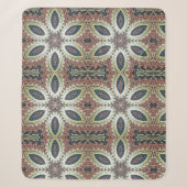 Hemelse Bloemblaadjes van Oneindigheid Sherpa Deken (Voorkant)