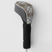 Hemelse Bloembladen van Oneindigheid Golfheadcover (Schuin)