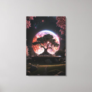 "Hemelse Bloesem" Canvas Afdruk