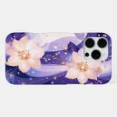 hemelse bloesemsymfonie iPhone hoesje (Achterkant horizontaal)