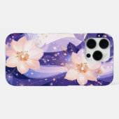 hemelse bloesemsymfonie iPhone hoesje (Achterkant horizontaal)