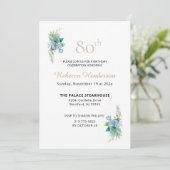 Hemelse Blues Kaart (Staand voorkant)