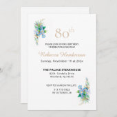 Hemelse Blues Kaart (Voorkant / Achterkant)