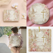 Hemelse Blush & Gouden Quince, op maat gemaakt Briefkaart