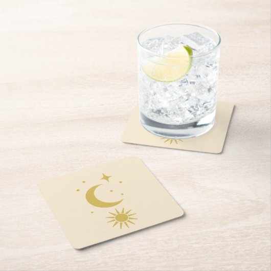 Hemelse Blush Kartonnen Onderzetters (Insitu)