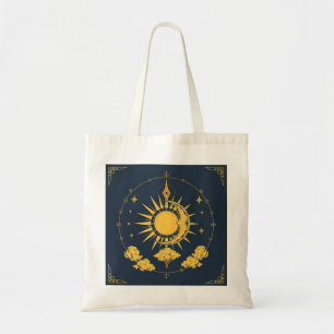 Hemelse Boheemse Astrologie Sterrenpatroon Tote Bag