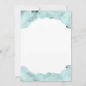 Hemelse Boogschutter Astrologie Teken Baby shower Kaart (Achterkant)