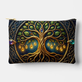 Hemelse Boom van Licht Keltische Gouden Levensboom Etui