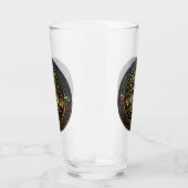 Hemelse Boom van Licht Keltische Gouden Levensboom Glas (Rechts)