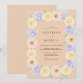 Hemelse Boter Maagdenpalm Bruidsboeket Kaart (Voorkant / Achterkant)