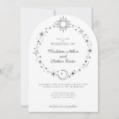 Hemelse bruiloft kaart (Voorkant)