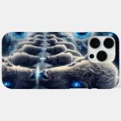 Hemelse buffels in mystiek sterrenlandschap Case-Mate iPhone case (Achterkant (horizontaal))