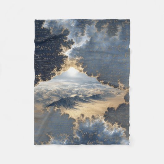 Hemelse Calculus: Vista Fleece Deken (Voorkant)