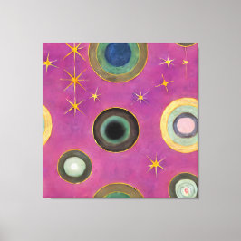 Hemelse Cartografie: Visionaire Kosmos Canvas Afdruk