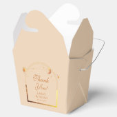 Hemelse Champagne Gouden Zon Maan Sterren Huwelijk Bedankdoosjes (Geopend)