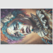 Hemelse Clown Decoupage Tissuepapier (Voorkant)